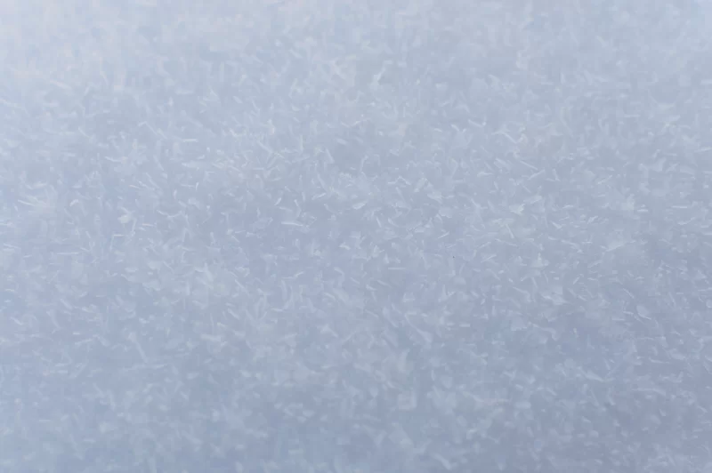 Крупный план снежинок, текстура зимы