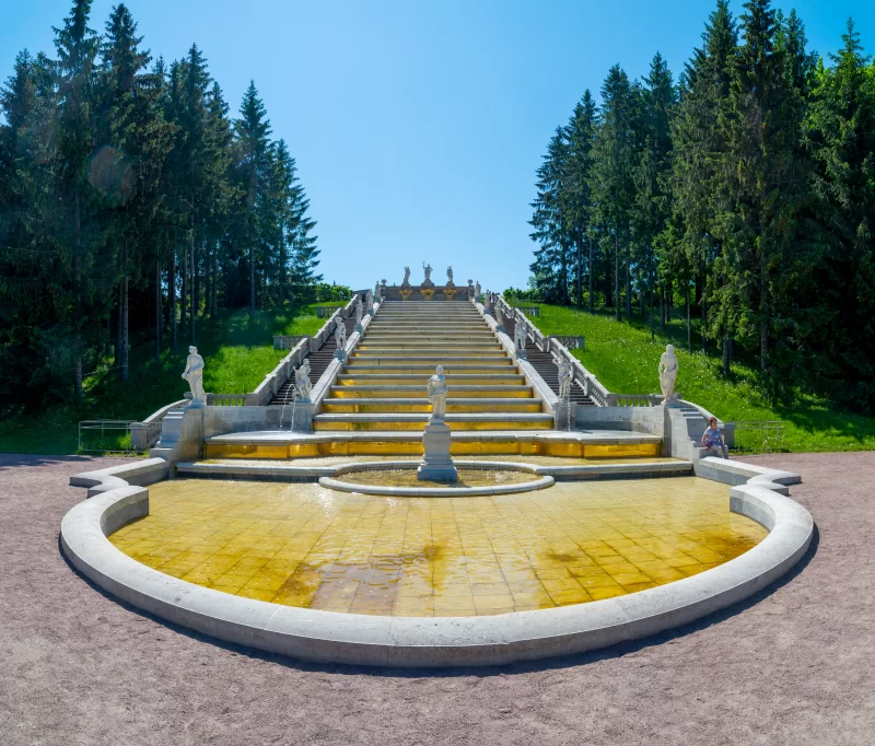 Фонтан Каскад Золотая Гора