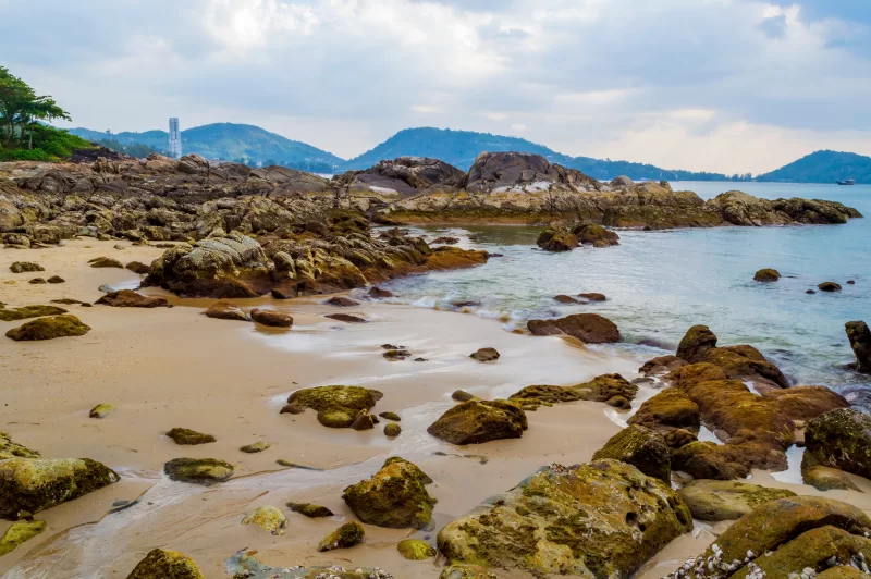 Rocky Beach at Sunset