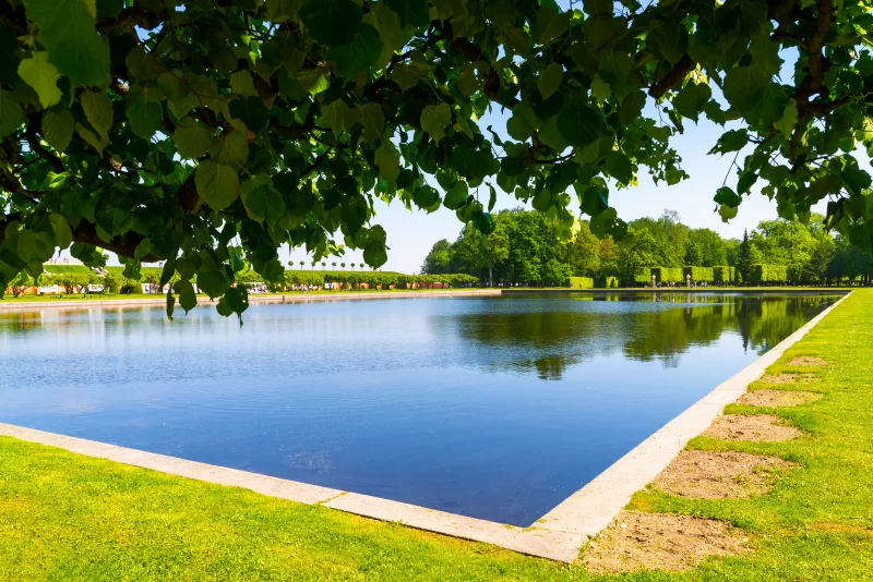 Марлинская аллея в Нижнем парке