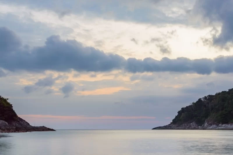 Серенити: бухта моря на рассвете