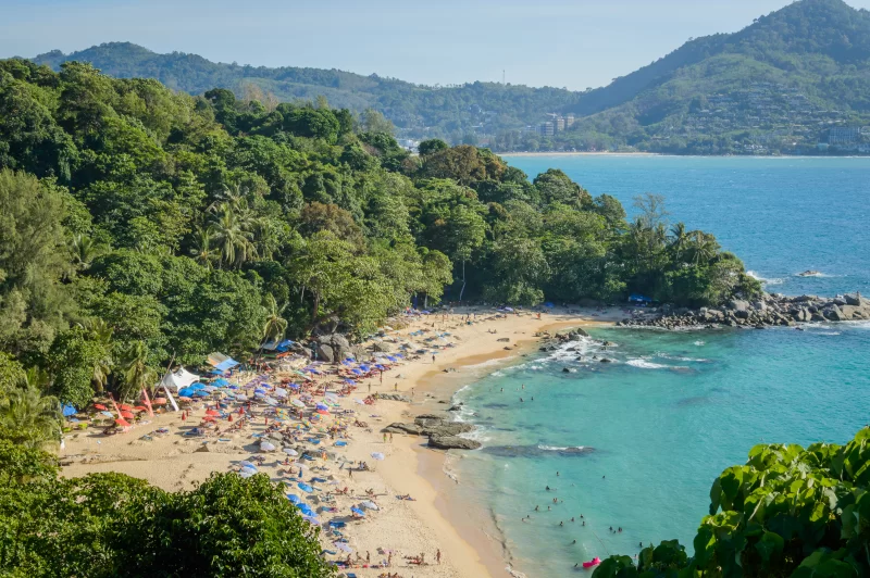 Phuket Beach from Top View Point, Thailand