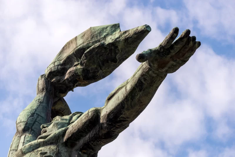 The monument of the strike of 1902