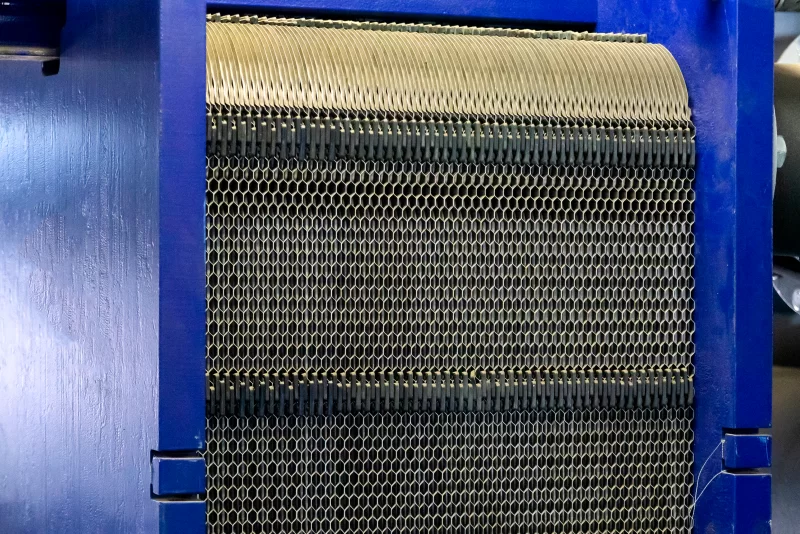 Крупный план промышленного оборудования: текстура и детали