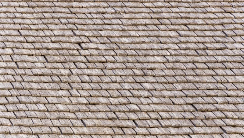 Деревянная кровельная черепица