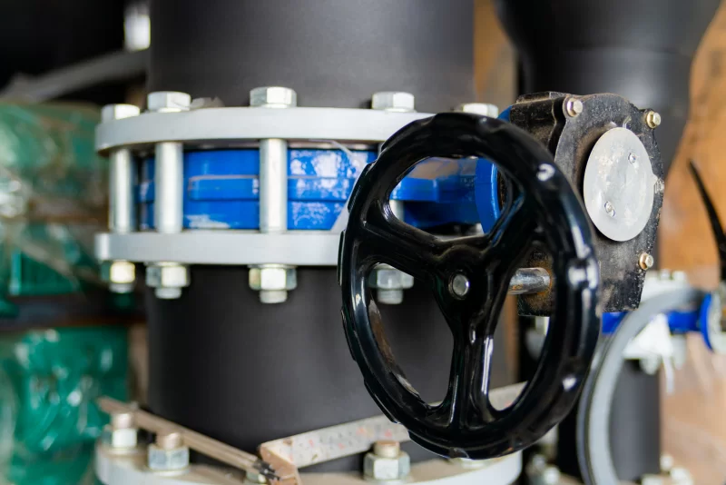 Запорный вентиль промышленного оборудования