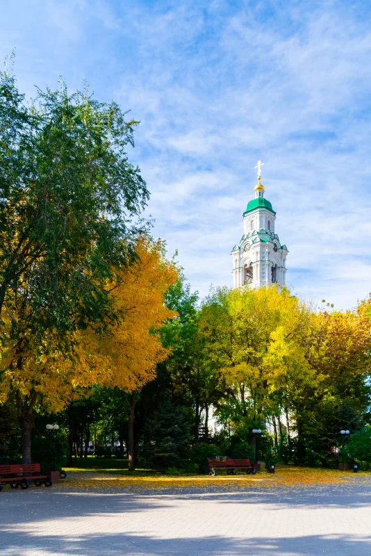 Колокольня Кремля в Астрахани, Россия