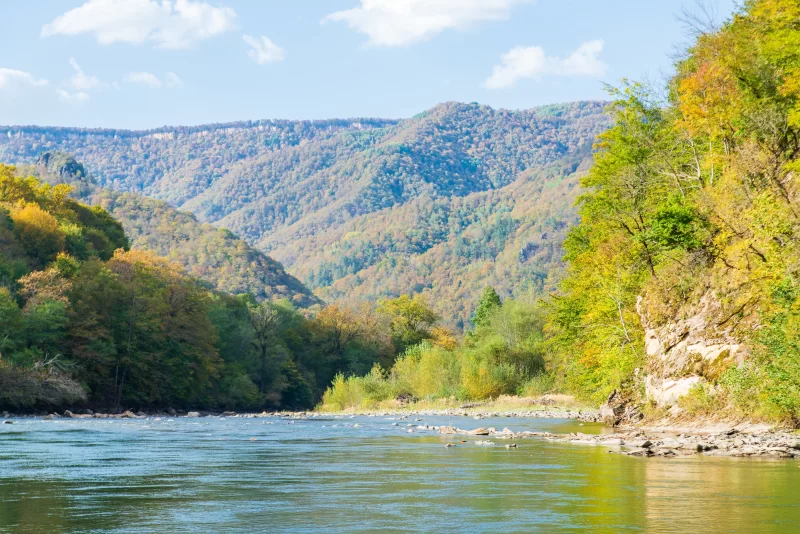 Река в горах Адыгеи