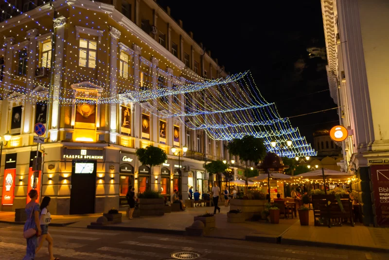 Соборный переулок, пешеходная улица