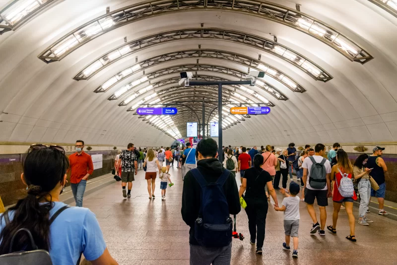 Интерьер станции Садовая