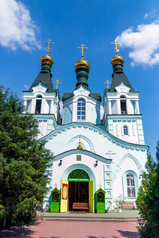 Православный храм в Ростове-на-Дону, Россия