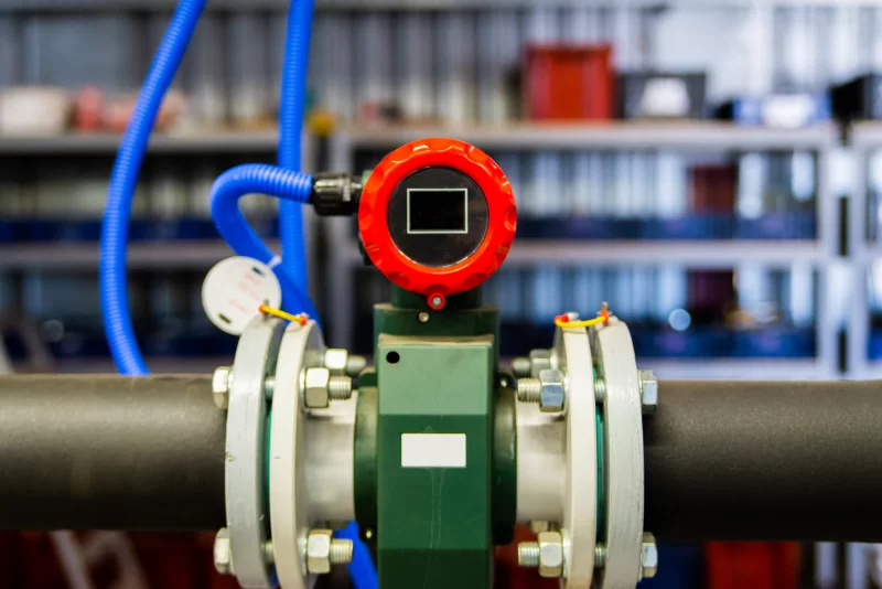 Промышленный расходомер с дисплеем