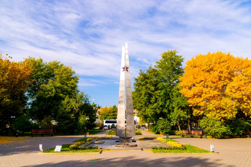 Обелиск в память о погибших в Великой Отечественной войне
