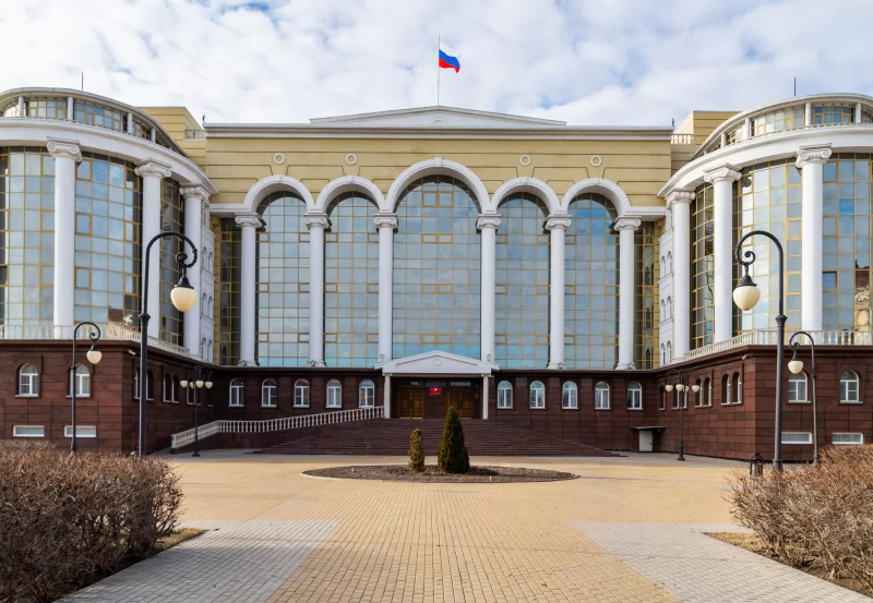 Здание областного государственного суда в Астрахани