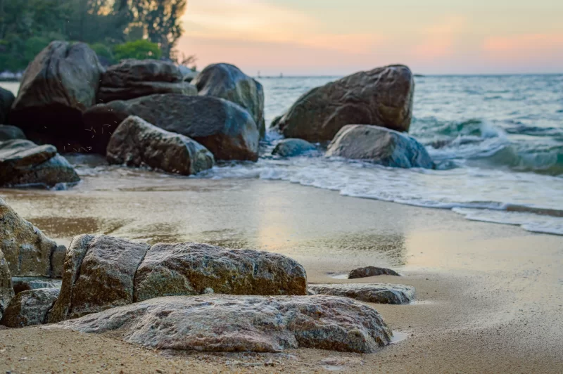Закат на пляже Хуа, Пхукет