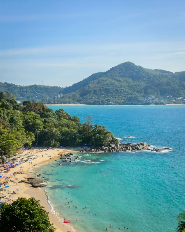 Пляж Пхукет с высоты