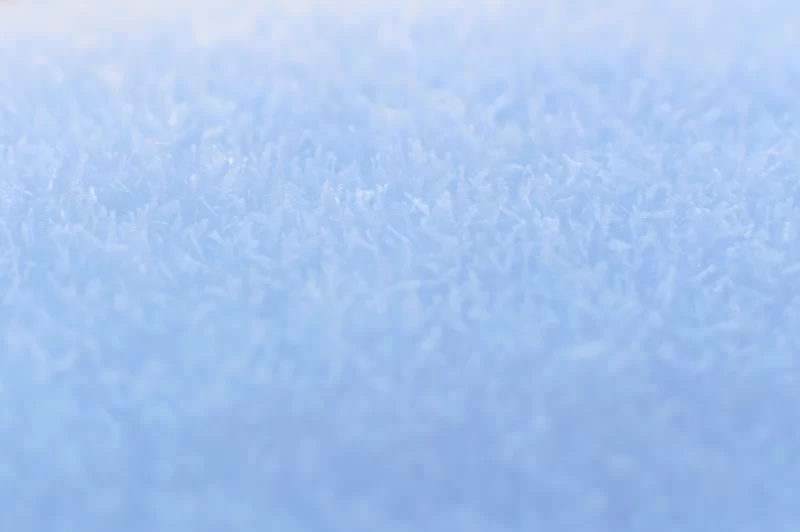 Макро снега