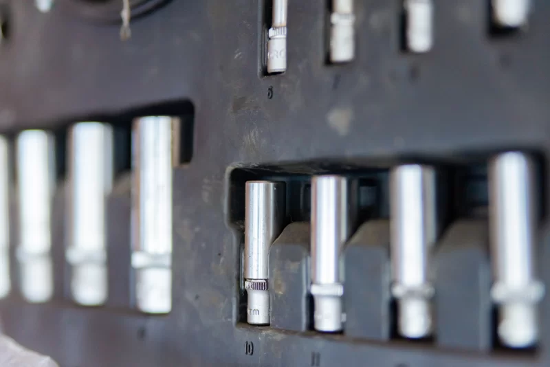 Набор торцевых головок в кейсе