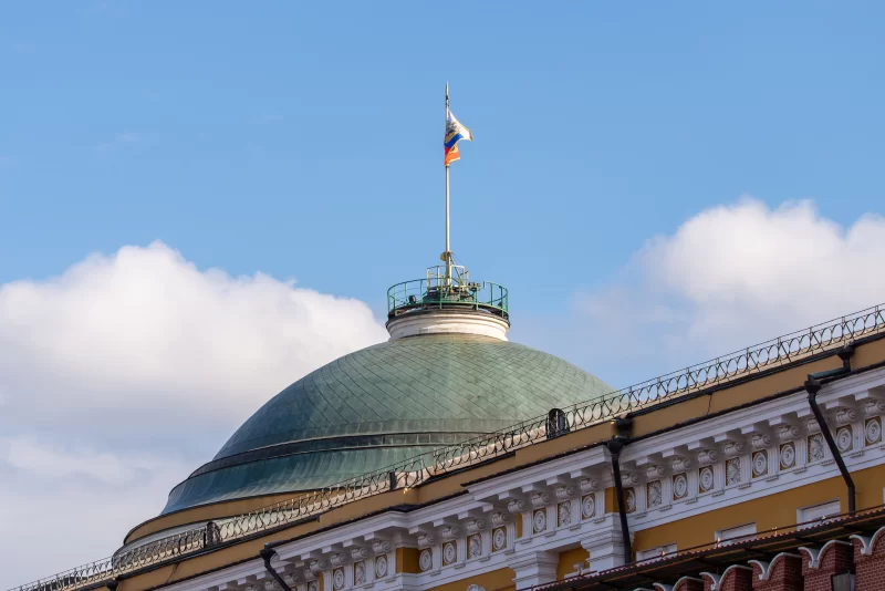 Купол сената в Московском Кремле