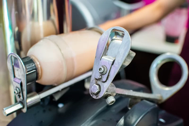 Процесс производства колбасы