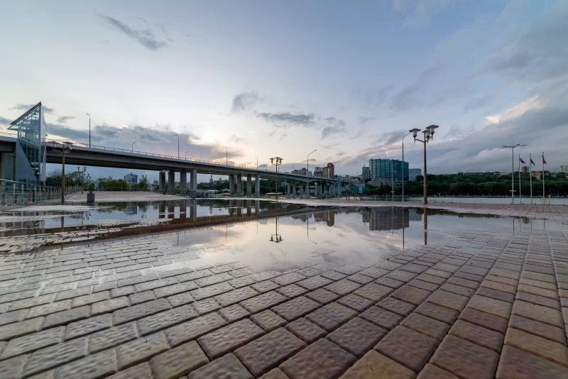 Urban Landscape at Dawn