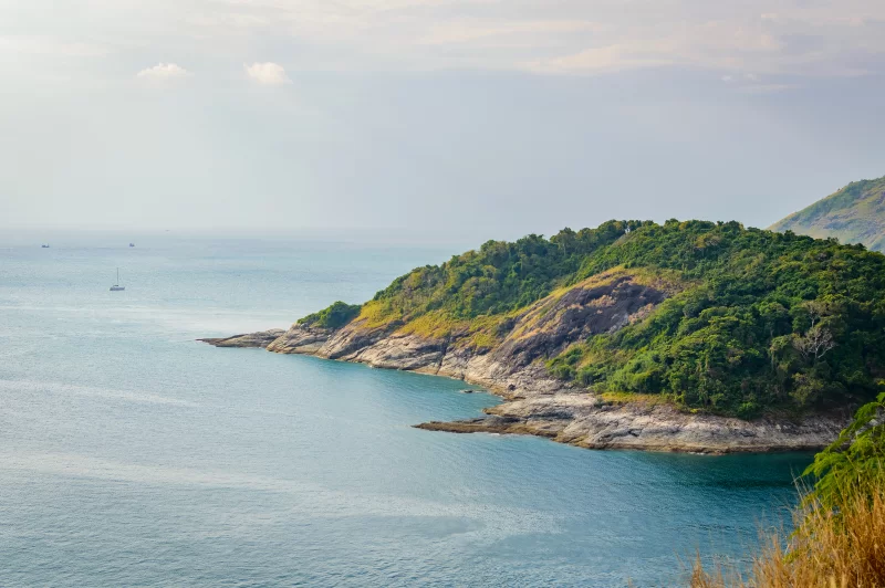 Панорамный вид на мыс Фромтеп в Пхукете