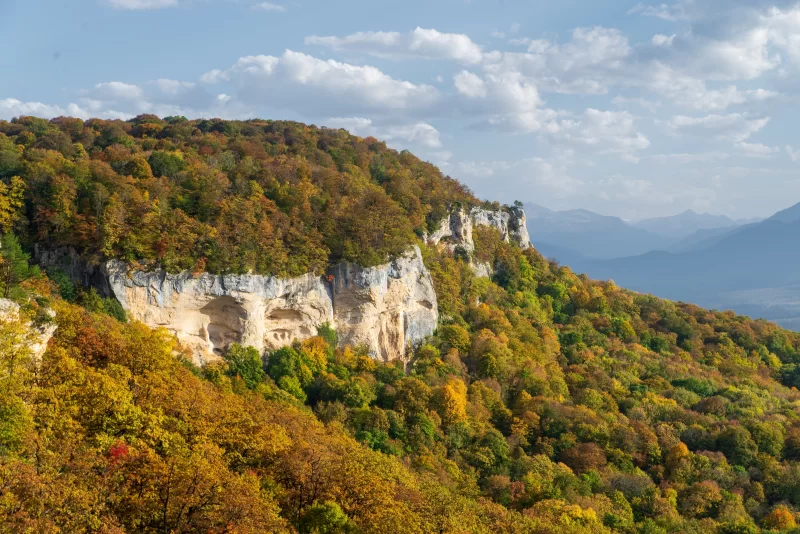 Осень в лесах и скалах Адыгеи