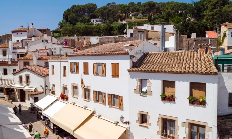 Панорама поселка Тосса-де-Мар