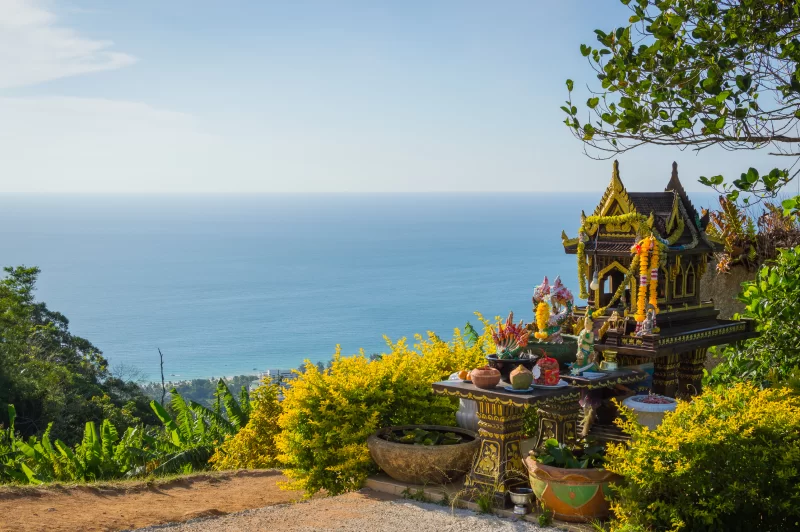 Asian Spirit House with Ocean View