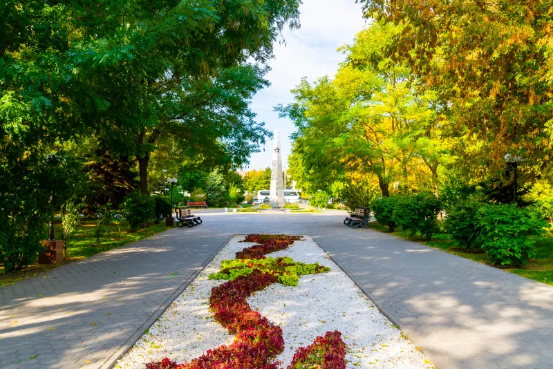 Обелиск в память о погибших в Великой Отечественной войне