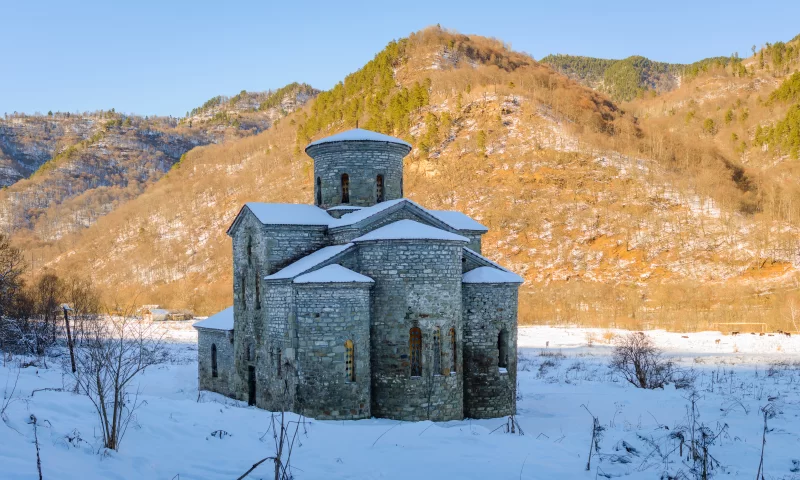 Заброшенный православный храм.