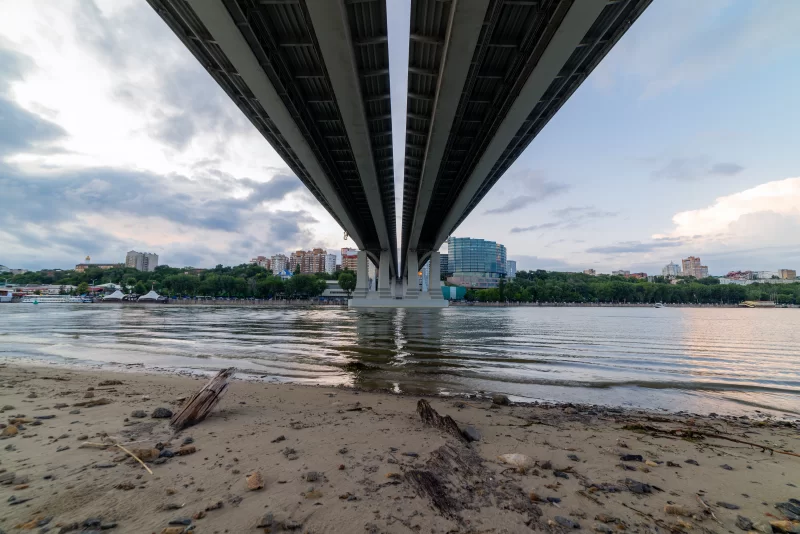 Under the Bridge Over River Don