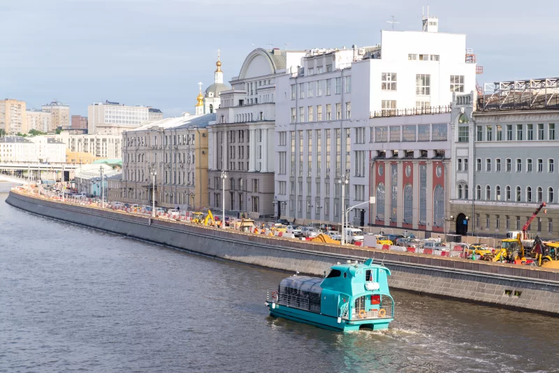 Речной трамвай в Москве, Россия