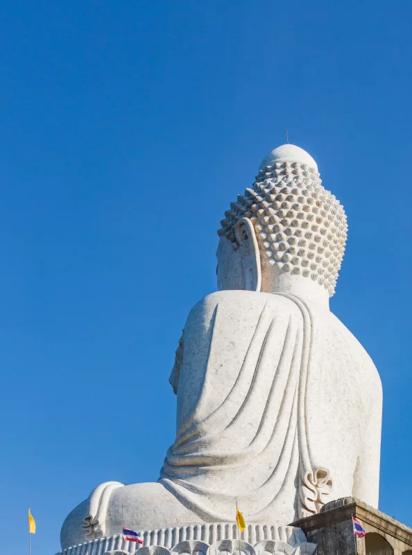 Back View of the Big Buddha Statue