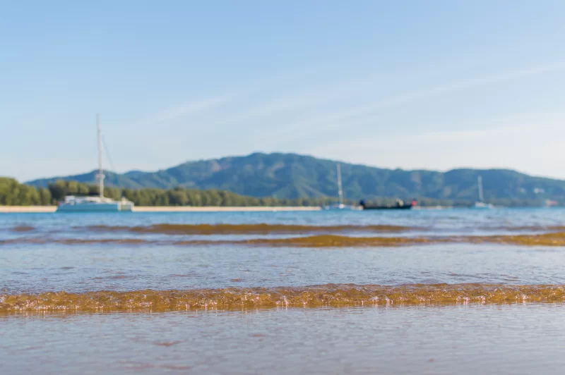 Sailing boats on Bang Tao Beach, Phuket